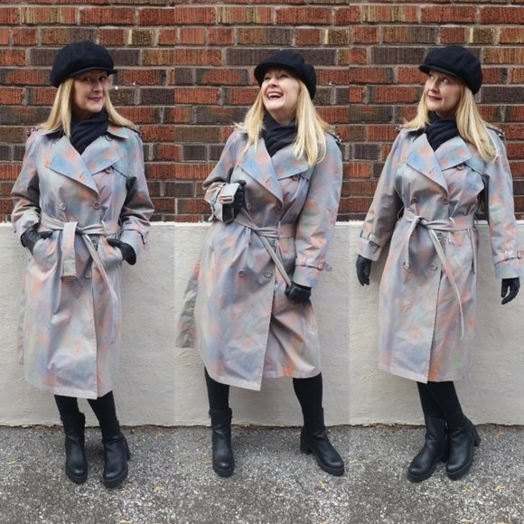 Refashioned Vintage Trench Coat (M/L) - Picture 14 of 16